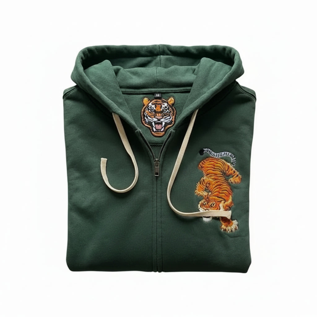Tygra Heritage Zip-Up 034