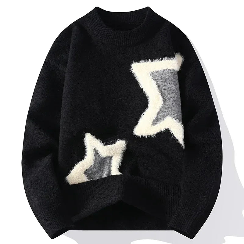 Fuzzy Star Knit 111
