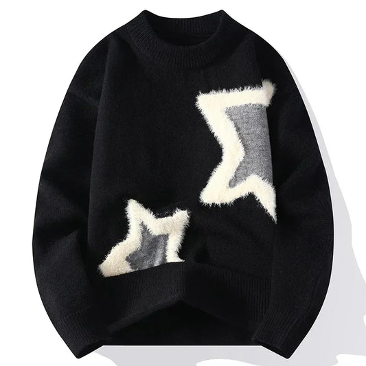 Fuzzy Star Knit 111