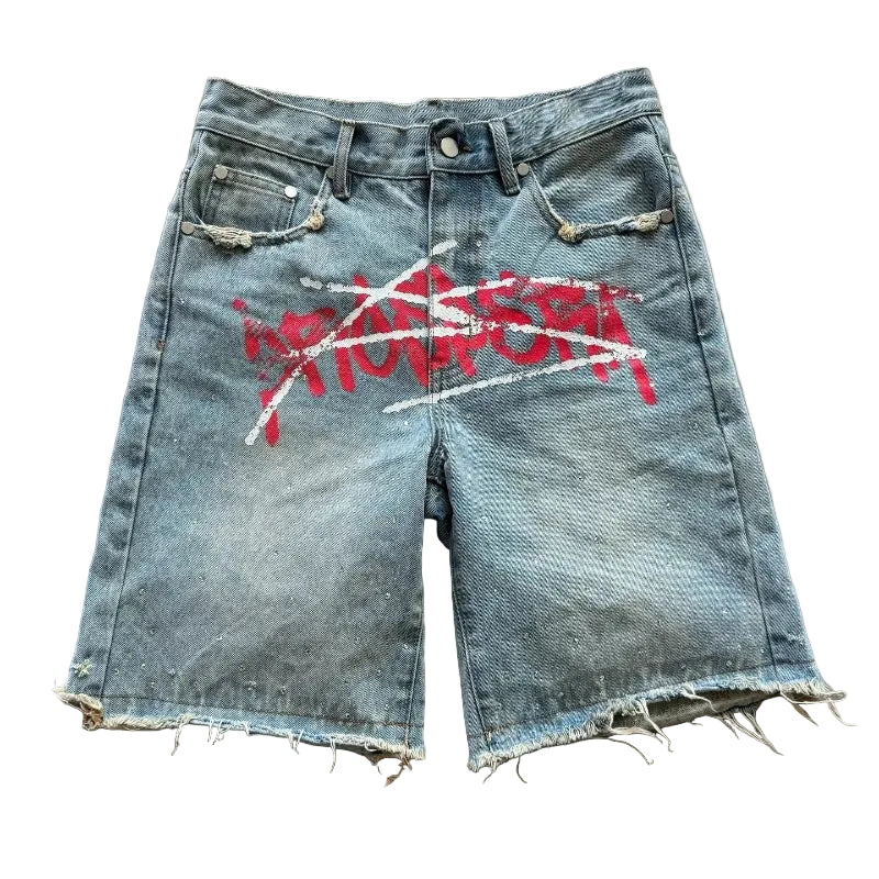 Vandal Denim Shorts 762
