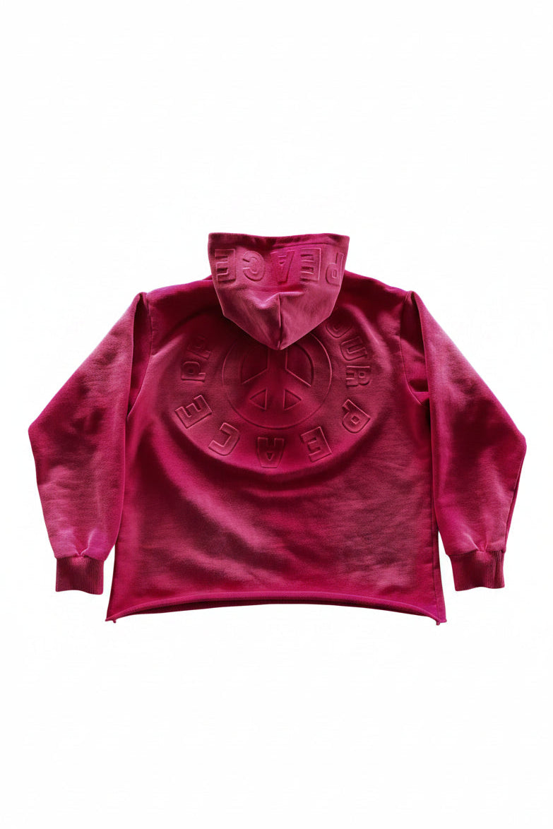 Fractured Peace Heavy Hoodie 011