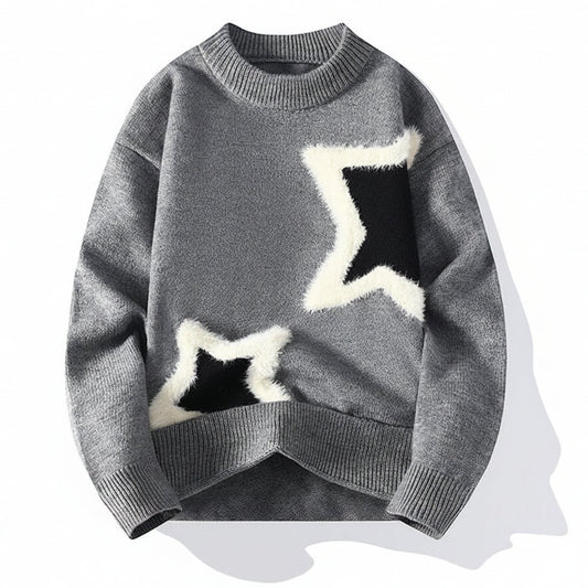 Fuzzy Star Knit 111
