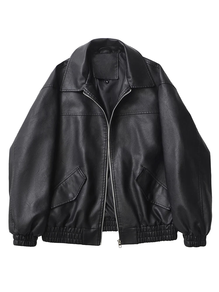 Eclipse Leather Bomber 047