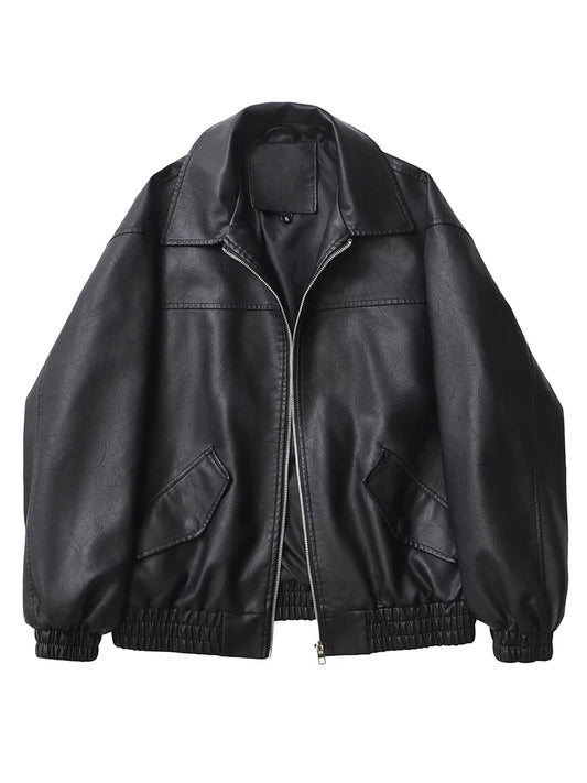 Eclipse Leather Bomber 047