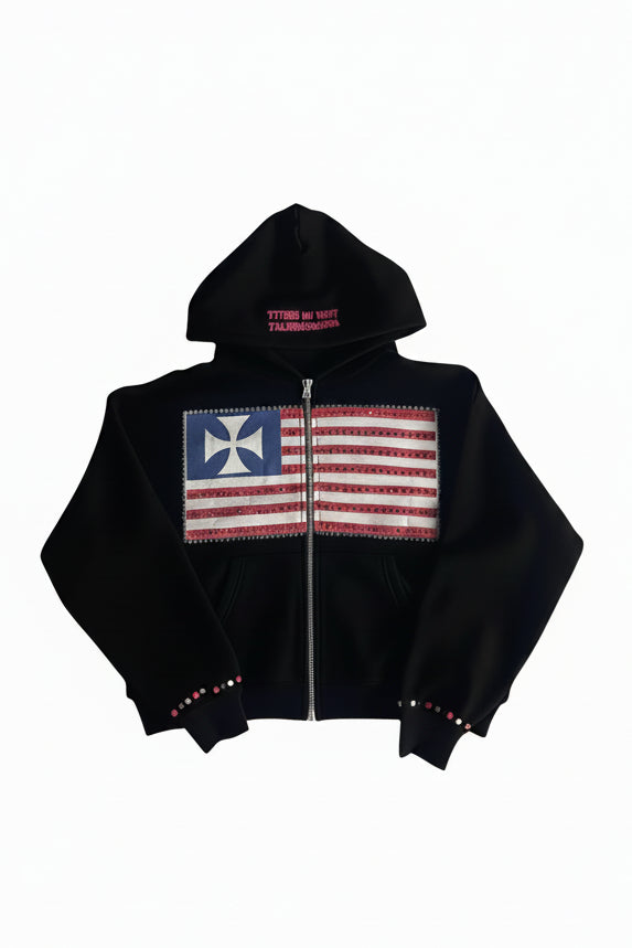 Duality Flag Zip-Up 071